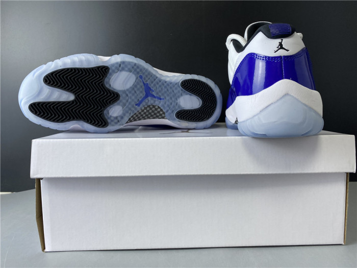 air jordan 11 retro low white concord ah7860-100