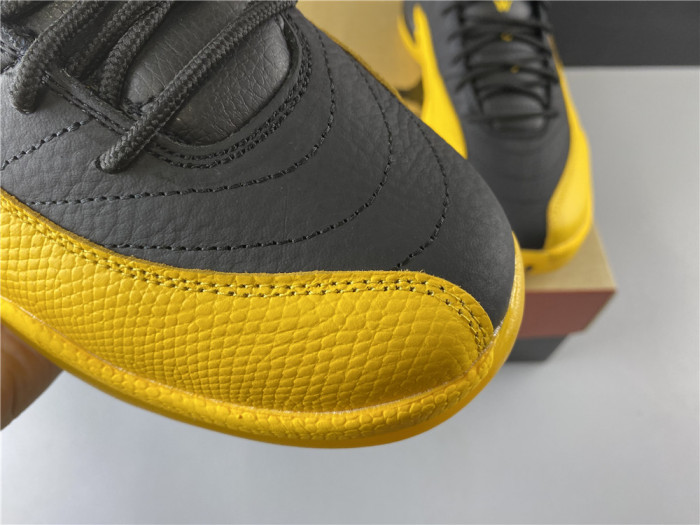 air jordan 12 retro black university gold 130690-070