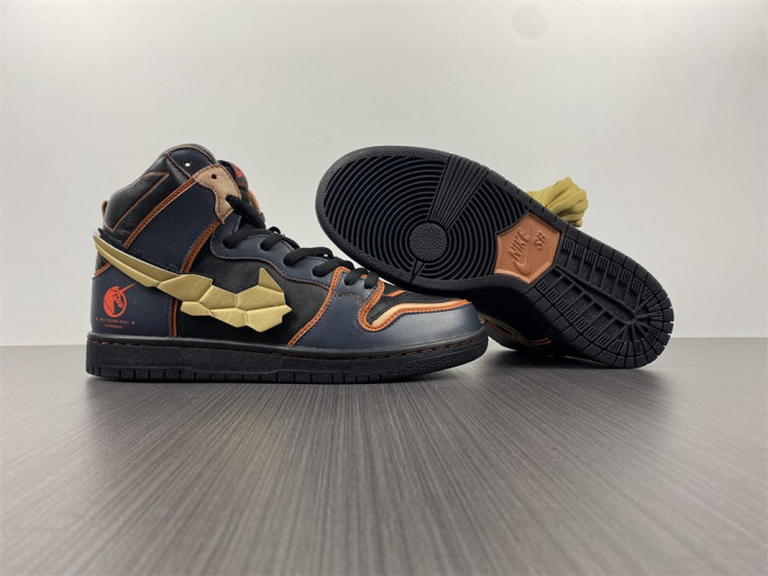 nike dunk sb high rx-0 unicorn gundam 02 banshee dh7717-400