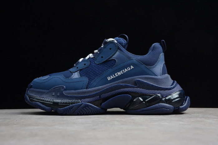 blcg sneaker triple.s.gomma deep blue