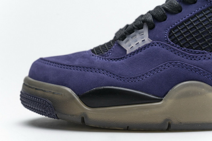 travis scott x air jordan 4 retro purple aj4-766302