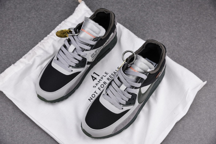 nike air max 90 o-w grey aa7293-300