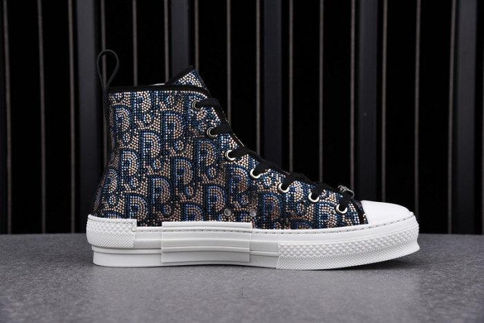 D*or b23 oblique high top sneaker
