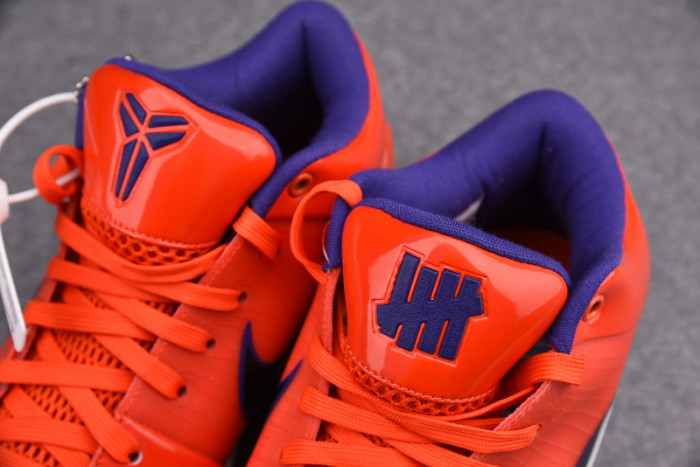 nike kobe 4 protro undefeated phoenix suns cq3869-800