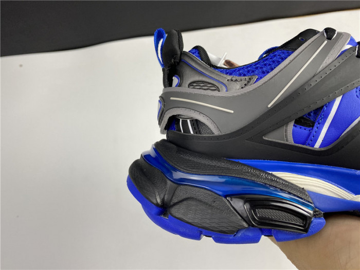 Ba*len*cia*ga track trainer blue and black 542436 w3ac1 2047