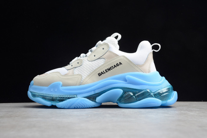 blcg sneaker triple.s.gomma beige grey-blue